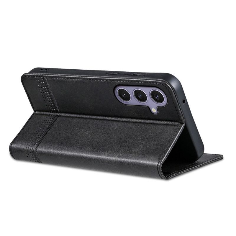 Læder Cover Samsung Galaxy A17 4g / 5g Telefon Etui Azns Lædereffekt