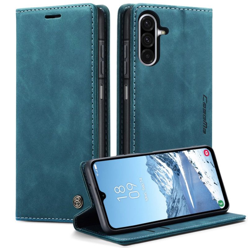 Læder Cover Samsung Galaxy A17 4g / 5g Telefon Etui Caseme Med Ruskindseffekt