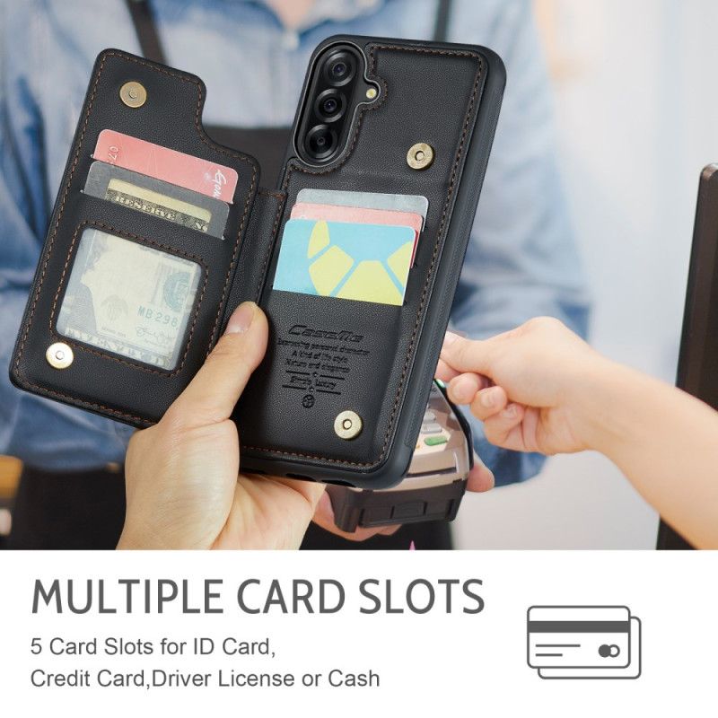 Læder Cover Samsung Galaxy A17 4g / 5g Telefon Etui Caseme Rfid-kortholder