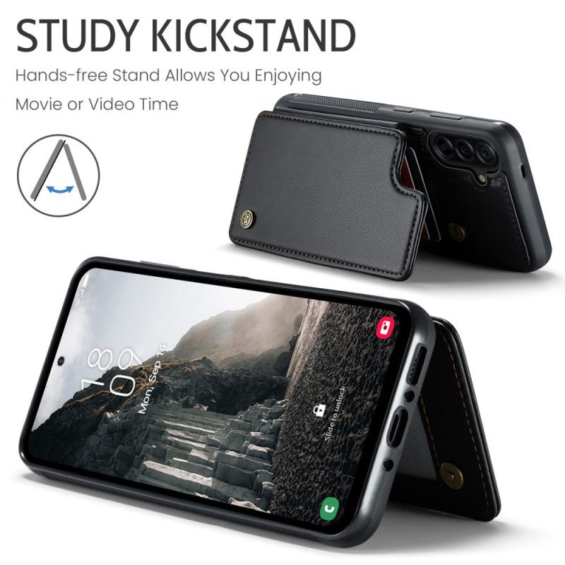 Læder Cover Samsung Galaxy A17 4g / 5g Telefon Etui Caseme Rfid-kortholder