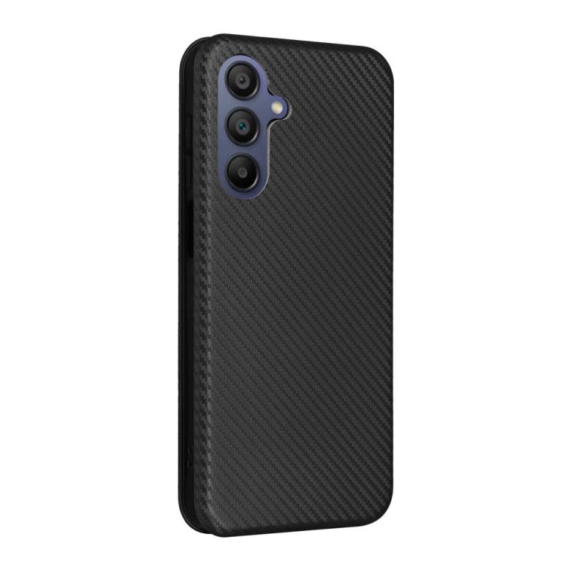 Læder Cover Samsung Galaxy A17 4g / 5g Telefon Etui Kulfiber