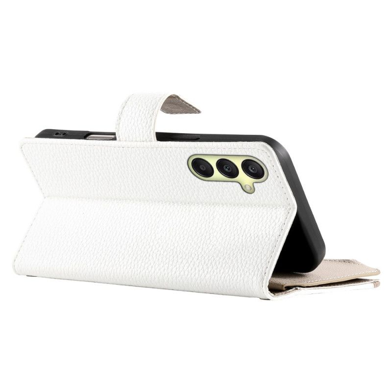 Læder Cover Samsung Galaxy A17 4g / 5g Telefon Etui Lynlås- Og Rempung