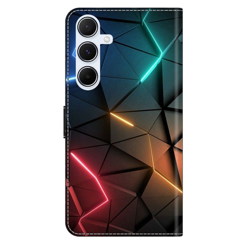 Læder Cover Samsung Galaxy A17 4g / 5g Telefon Etui Lyse Revner