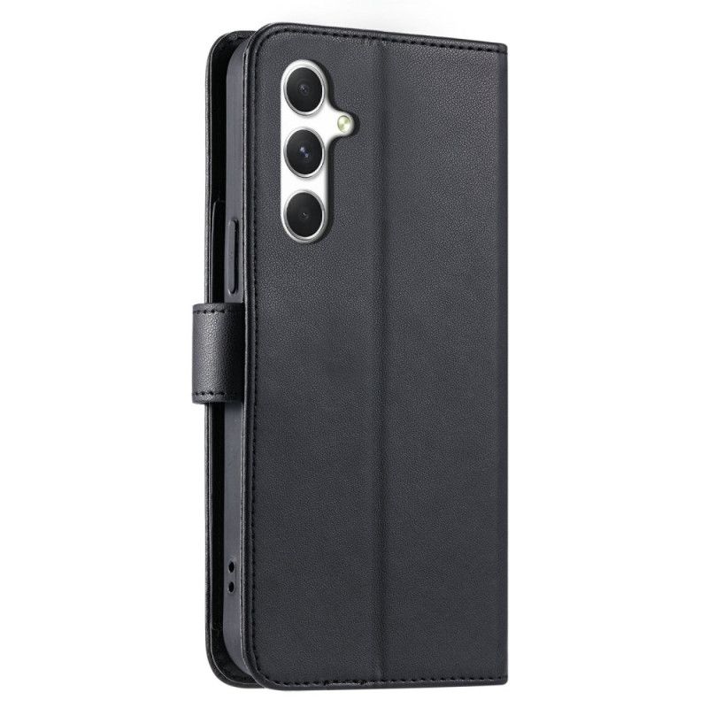 Læder Cover Samsung Galaxy A17 4g / 5g Telefon Etui Quiltet Design
