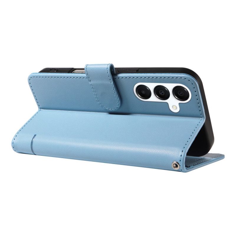 Læder Cover Samsung Galaxy A17 4g / 5g Telefon Etui Rem Med Kattedesign