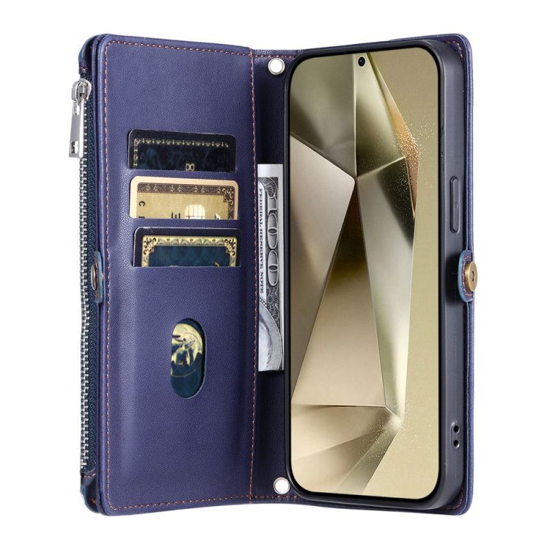 Læder Cover Samsung Galaxy A17 4g / 5g Telefon Etui Vintage Design