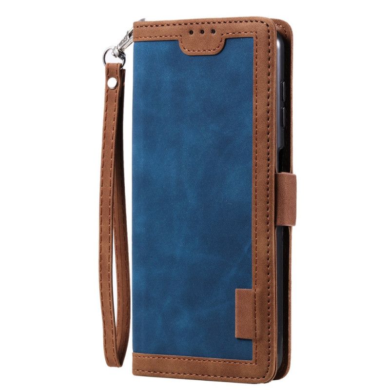 Læder Cover Samsung Galaxy A17 4g / 5g Telefon Etui Vintage Rfid-pung