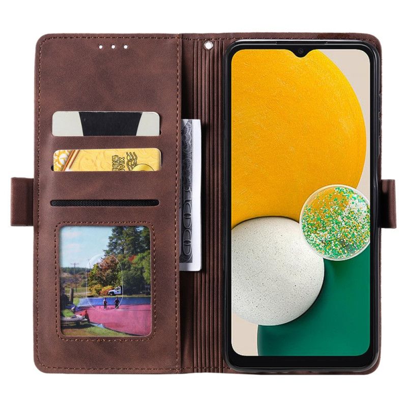 Læder Cover Samsung Galaxy A17 4g / 5g Telefon Etui Vintage Rfid-pung