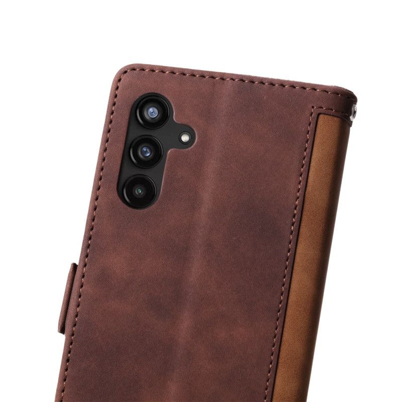 Læder Cover Samsung Galaxy A17 4g / 5g Telefon Etui Vintage Rfid-pung