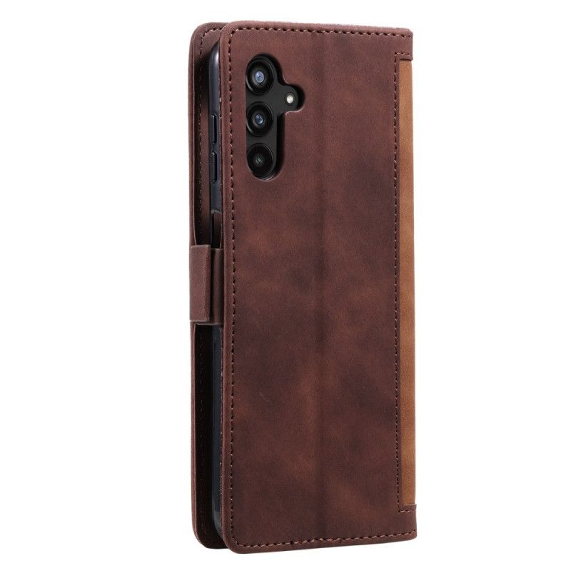 Læder Cover Samsung Galaxy A17 4g / 5g Telefon Etui Vintage Rfid-pung