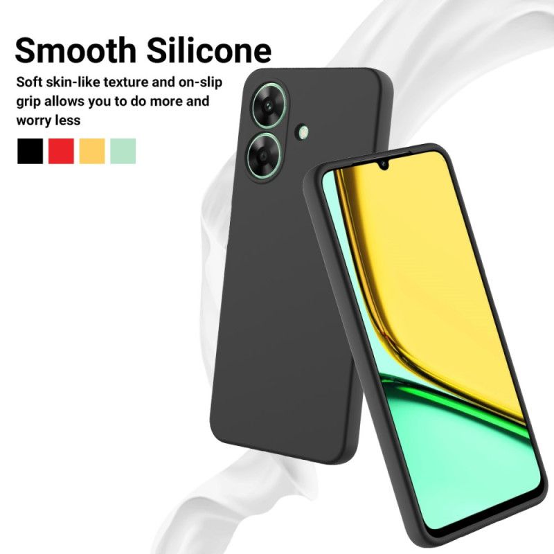 Cover Til Realme Note 60 Flydende Silikone Med Snor