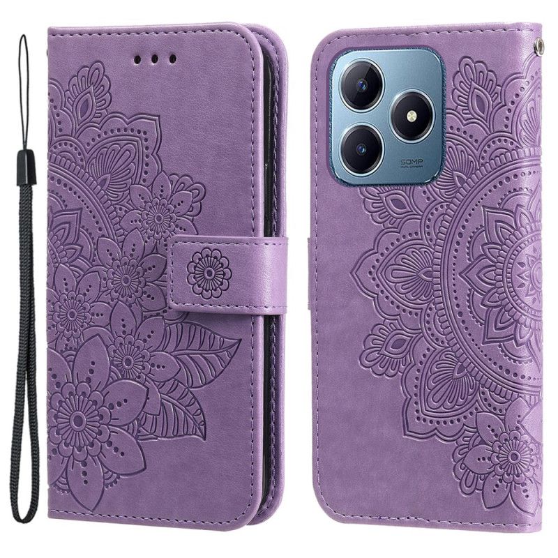 Flip Cover Realme Note 60 Mandala-print