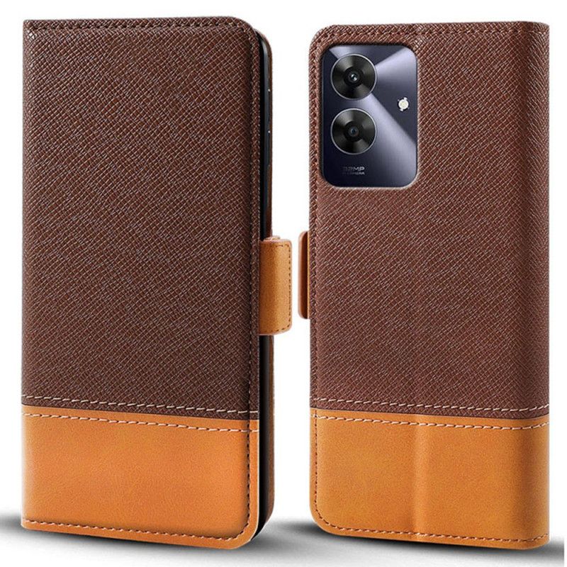 Flip Cover Realme Note 60 Tofarvet