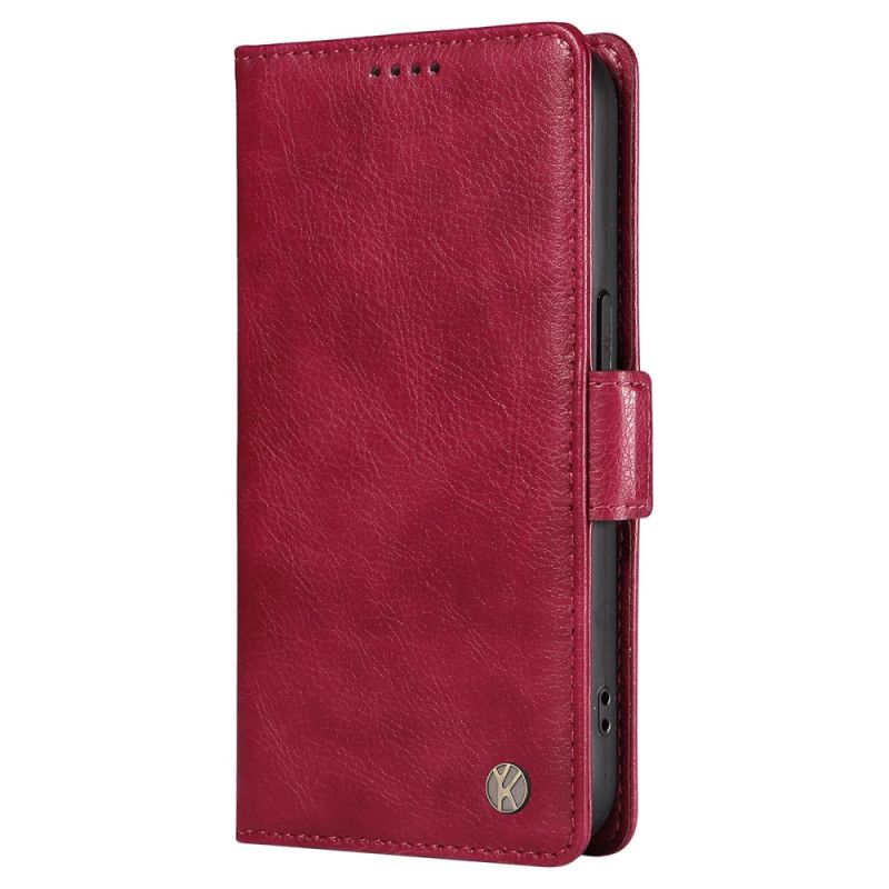 Flip Cover Til Realme Note 60 Vintage Yikatu