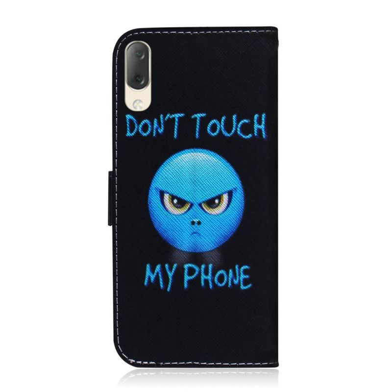 Flip Cover Læder Sony Xperia L3 Emoji-Telefon