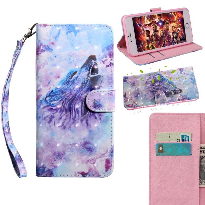 Flip Cover Sony Xperia L3 Mobilcover Akvarelulv