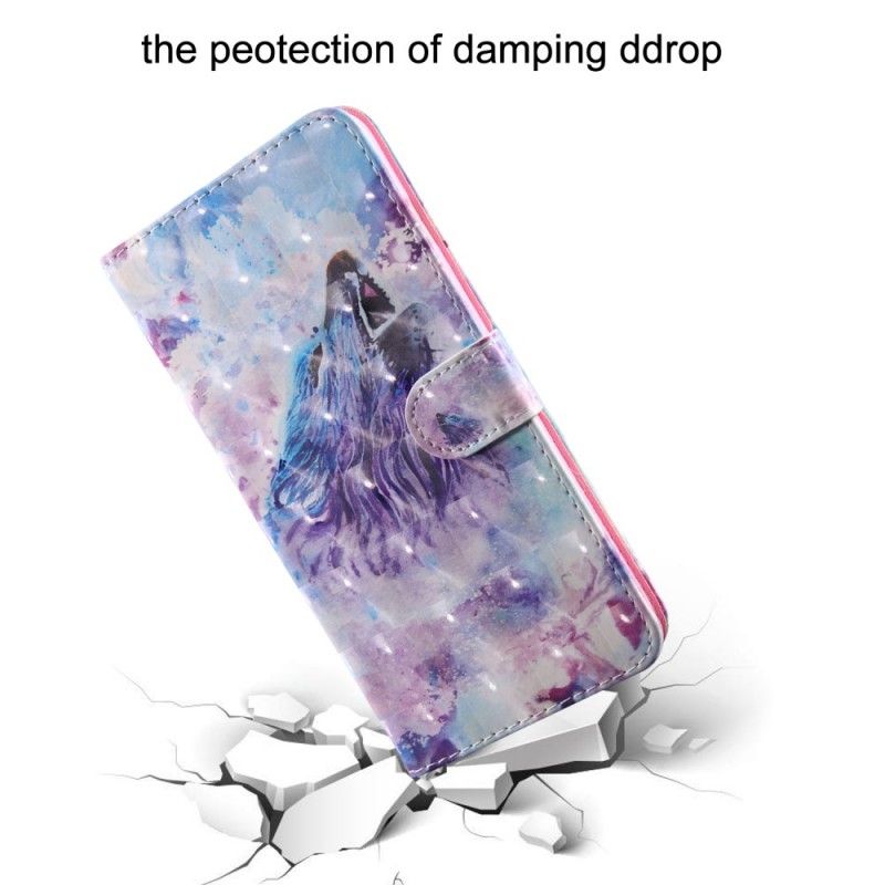 Flip Cover Sony Xperia L3 Mobilcover Akvarelulv