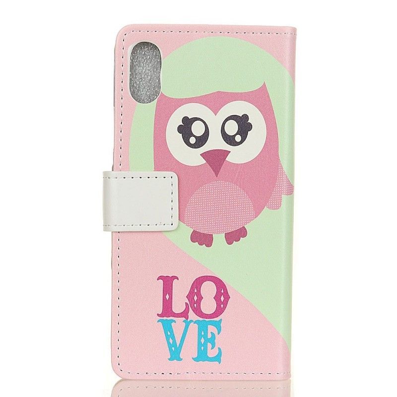 Flip Cover Sony Xperia L3 Mobilcover Ugler Elsker