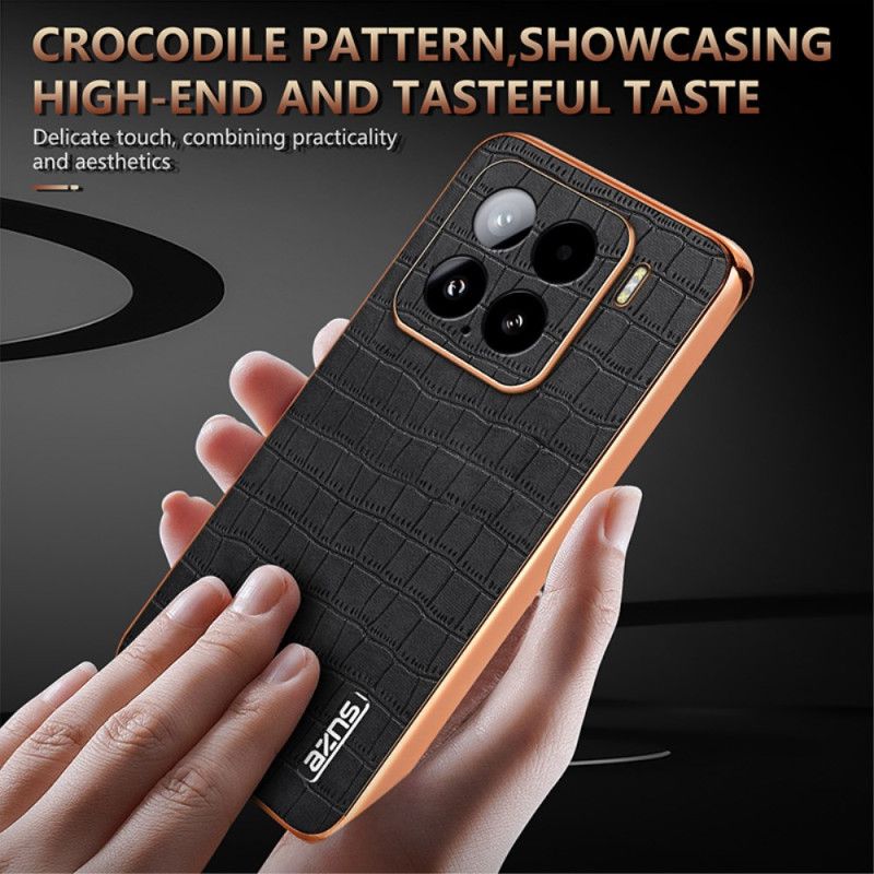 Cover Til Xiaomi 15 Krokodillestil