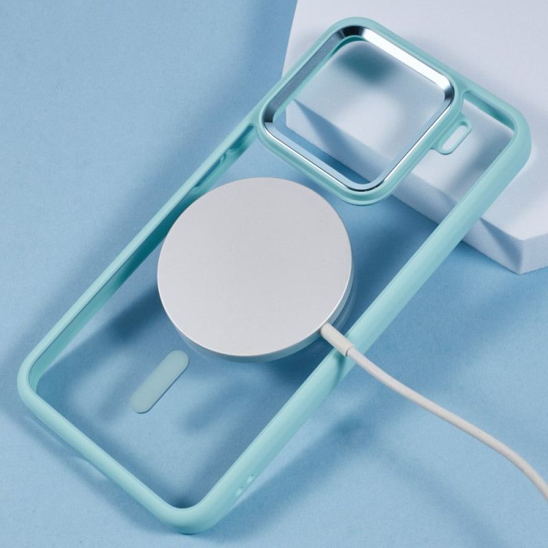 Cover Xiaomi 15 Kompatibel Med Transparent Hybrid Magsafe