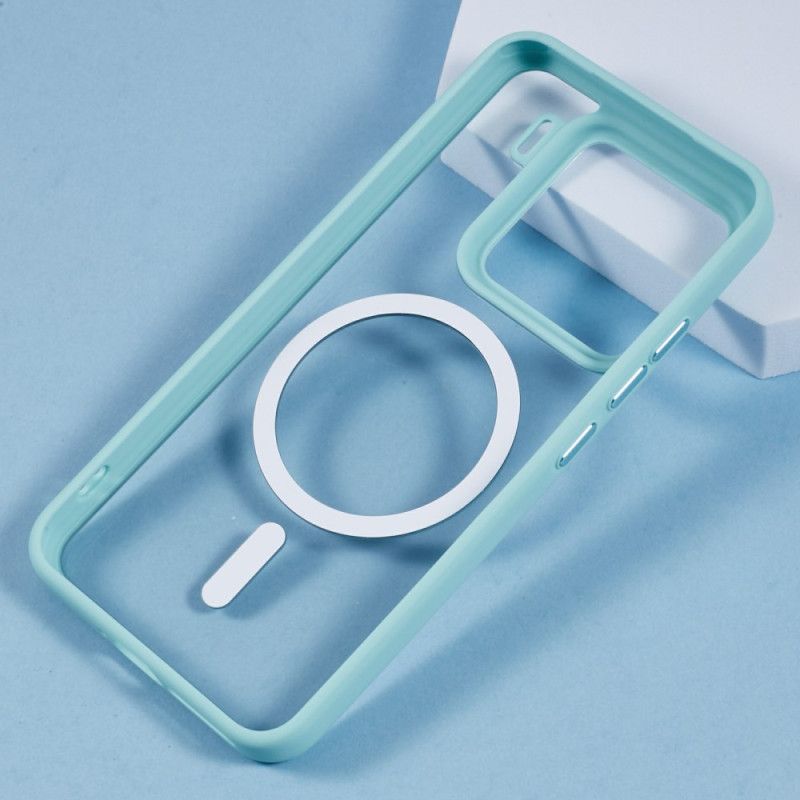 Cover Xiaomi 15 Kompatibel Med Transparent Hybrid Magsafe