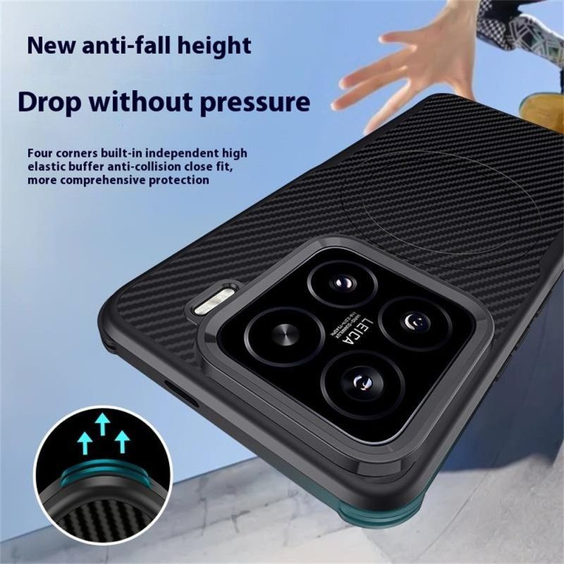 Cover Xiaomi 15 Magsafe-kompatibel Kulfiber