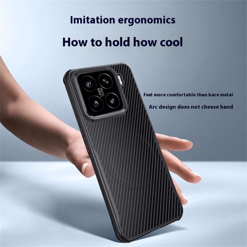 Cover Xiaomi 15 Magsafe-kompatibel Kulfiber