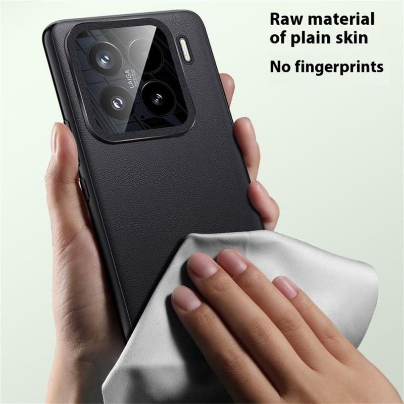 Cover Xiaomi 15 Magsafe-kompatibel Lædereffekt