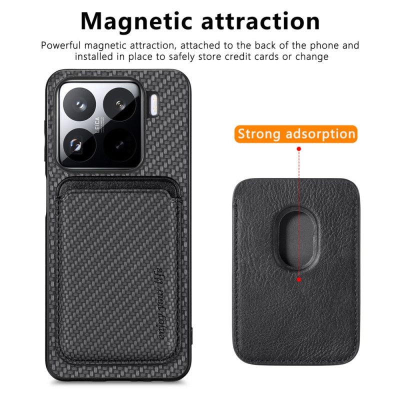 Cover Xiaomi 15 Telefon Etui Aftagelig Kortholder