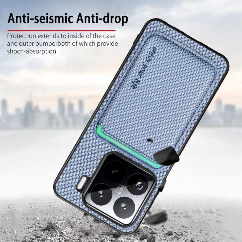 Cover Xiaomi 15 Telefon Etui Aftagelig Kortholder