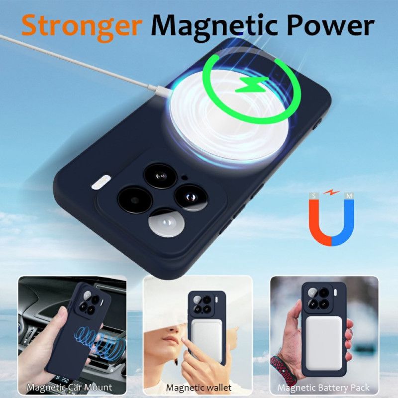 Cover Xiaomi 15 Telefon Etui Magsafe-kompatibel Med Ledning