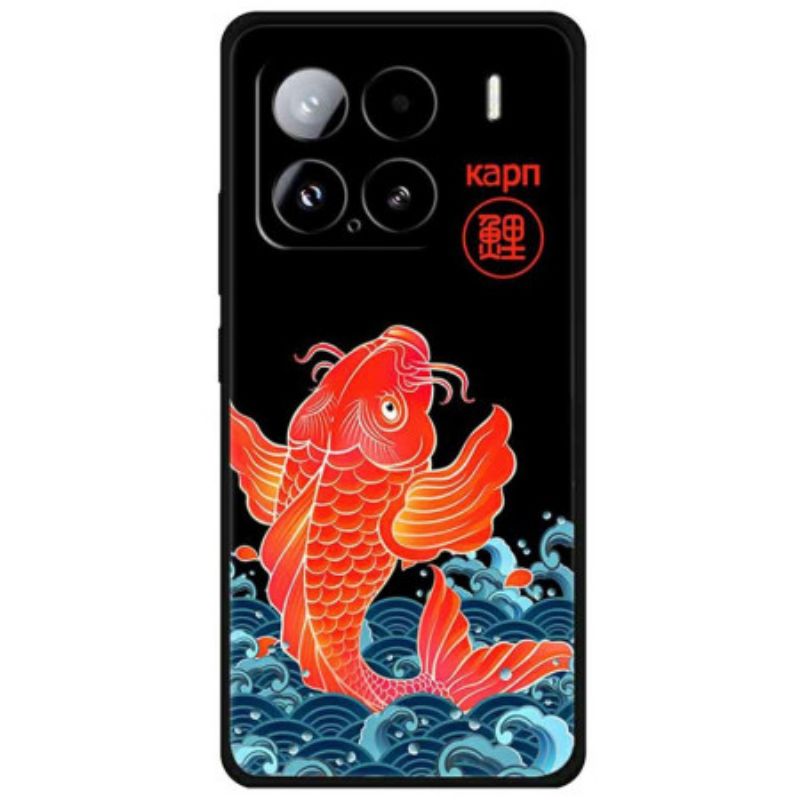 Cover Xiaomi 15 Telefon Etui Springende Fisk