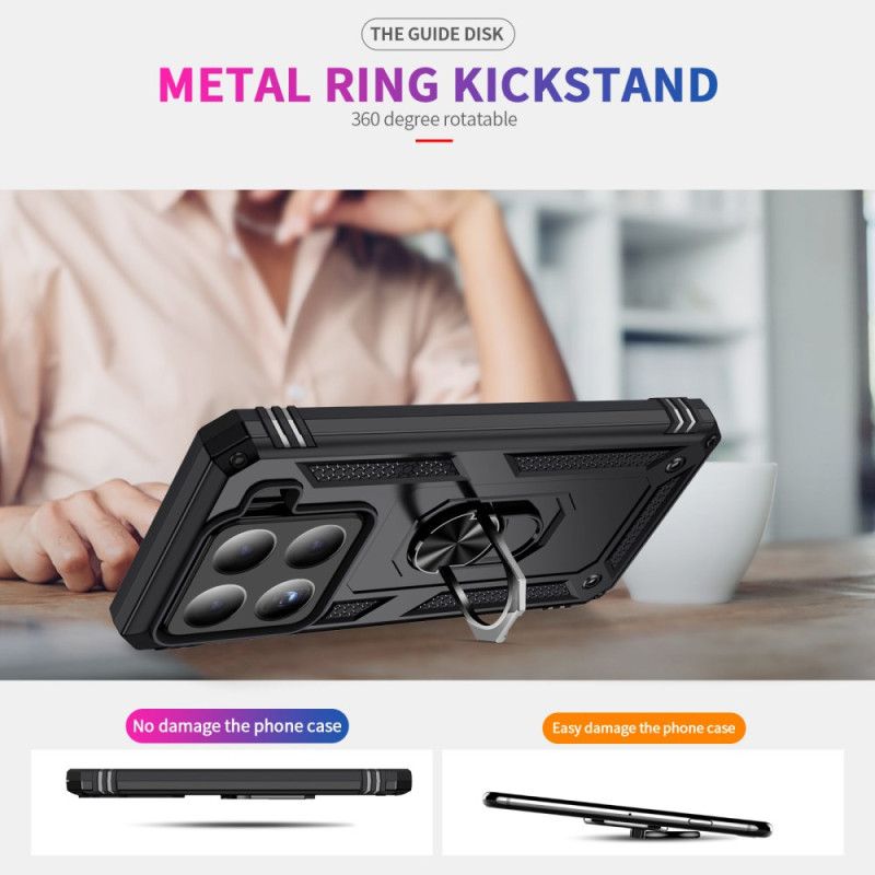 Cover Xiaomi 15 Telefon Etui Ultraholdbart Roterende Stativ
