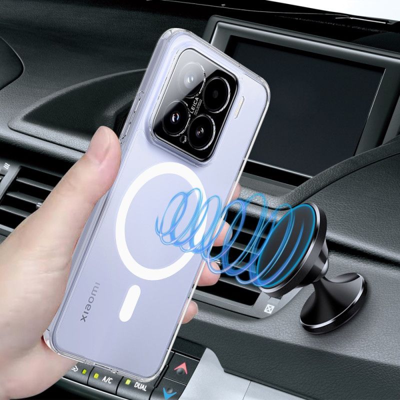 Cover Xiaomi 15 Transparent Magsafe-kompatibel