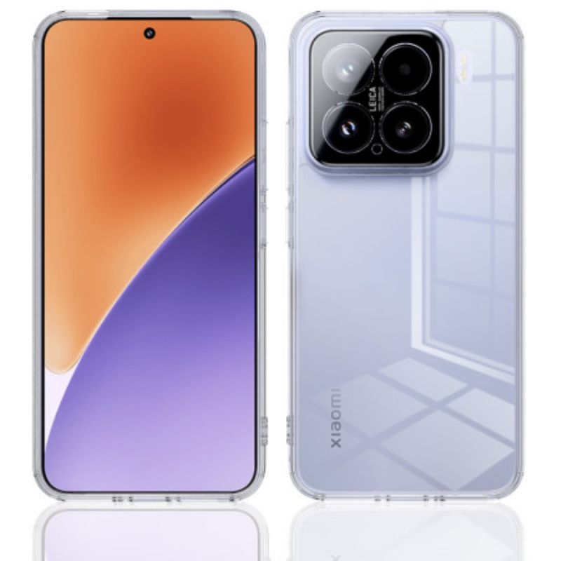 Cover Xiaomi 15 Transparent Stødsikker Beskyttelse