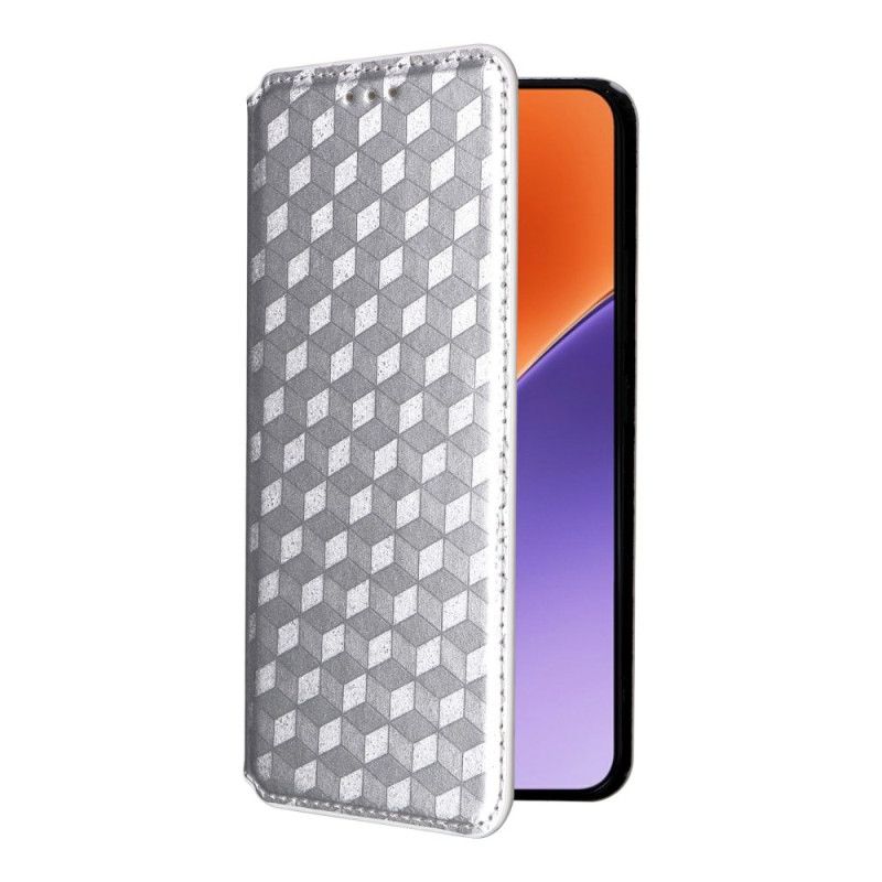 Flip Cover Til Xiaomi 15 3d-diamanter