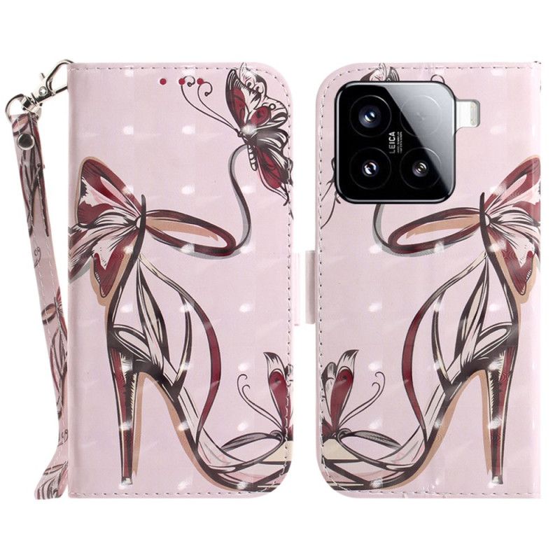 Flip Cover Til Xiaomi 15 Pumpe Med Snor