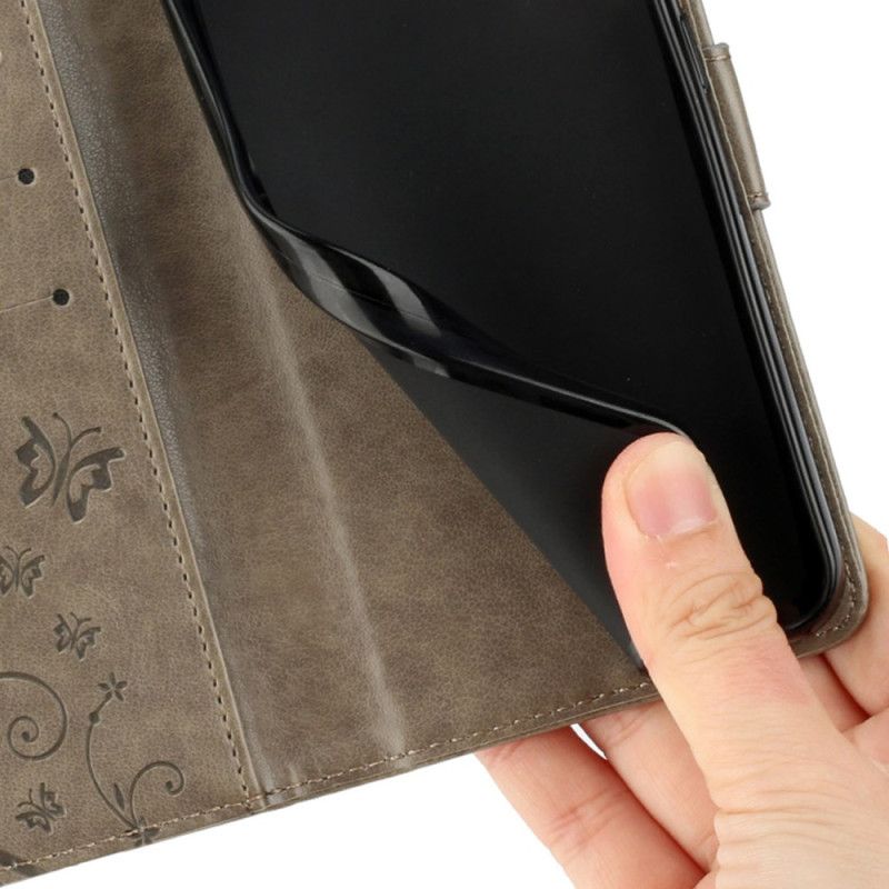 Flip Cover Xiaomi 15 Blomstermønster