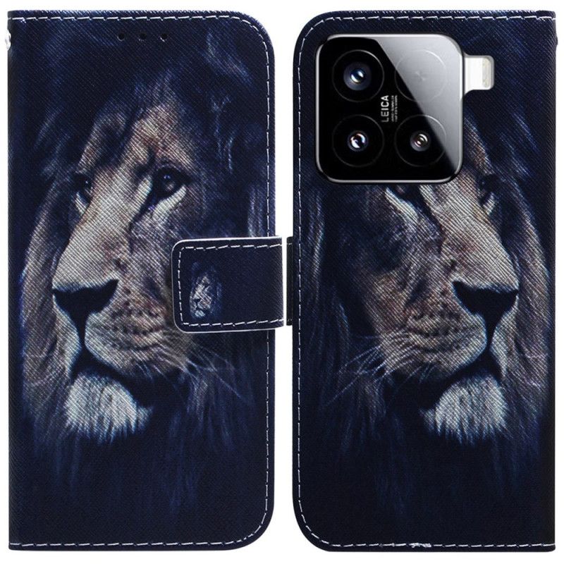 Flip Cover Xiaomi 15 Drømmende Løve