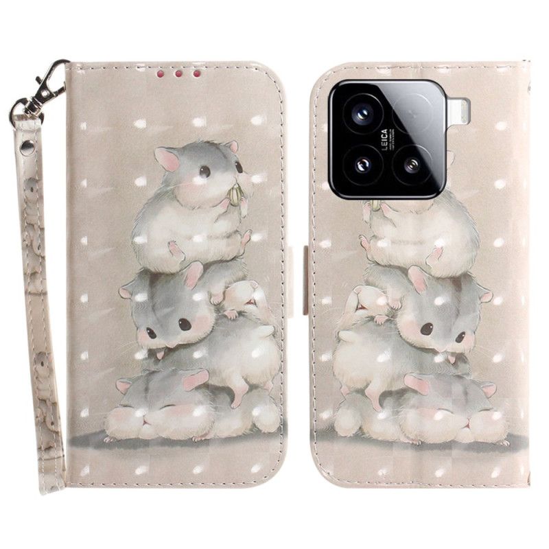 Flip Cover Xiaomi 15 Hamstere Snor