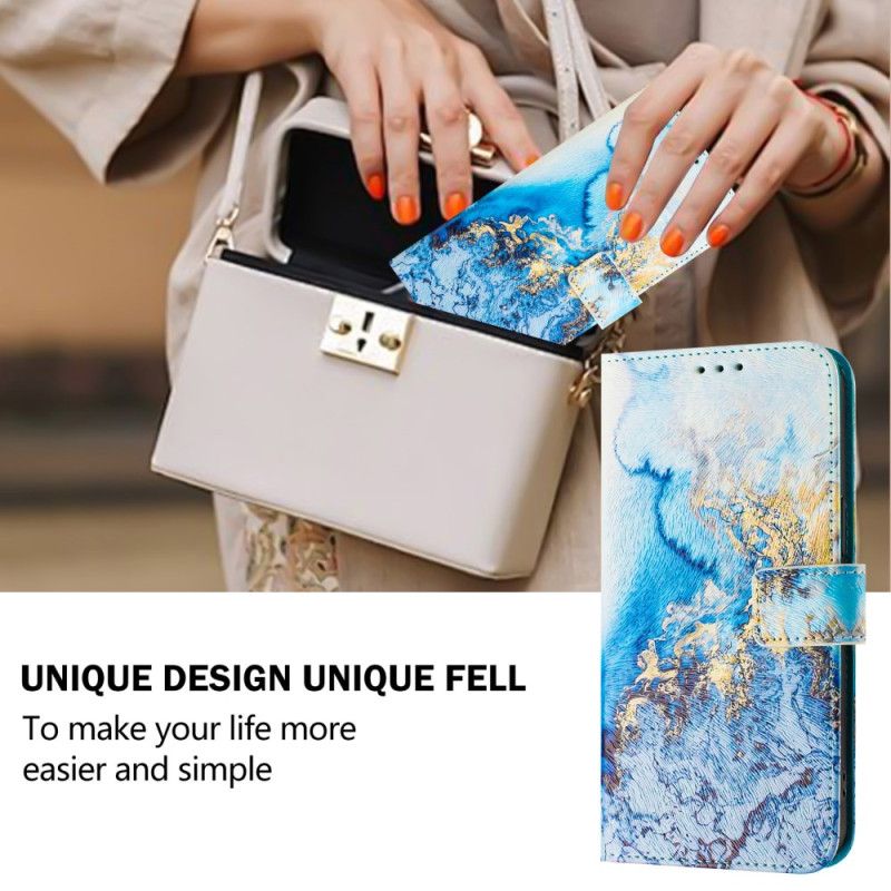 Flip Cover Xiaomi 15 Havmarmormotiv