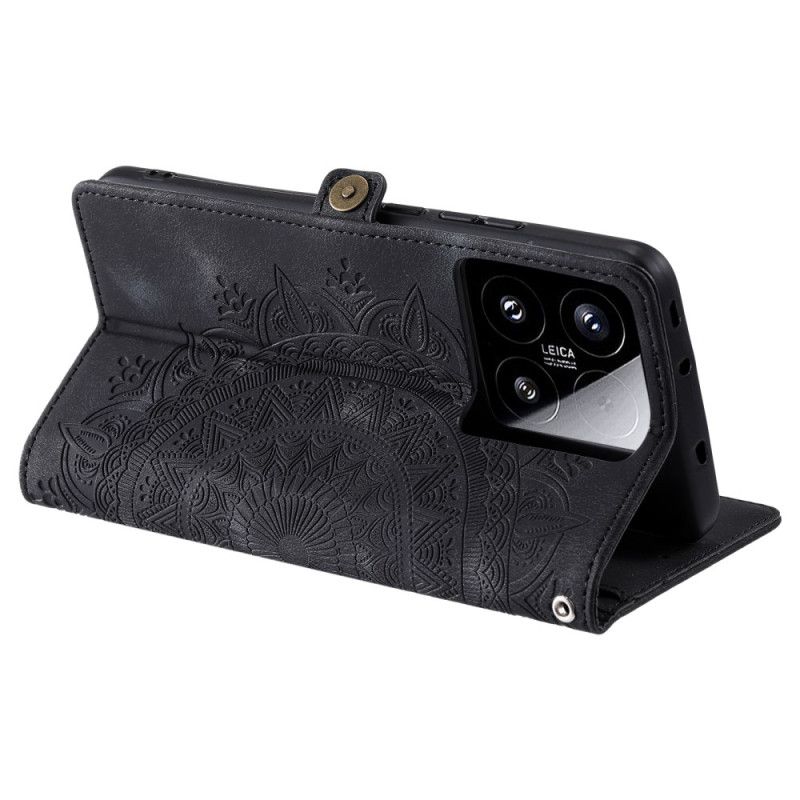 Flip Cover Xiaomi 15 Mandala-ruskindseffekt