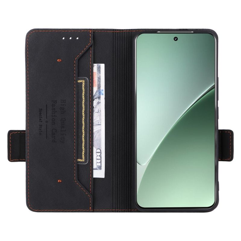 Flip Cover Xiaomi 15 Pung Med Metallisk Dekoration