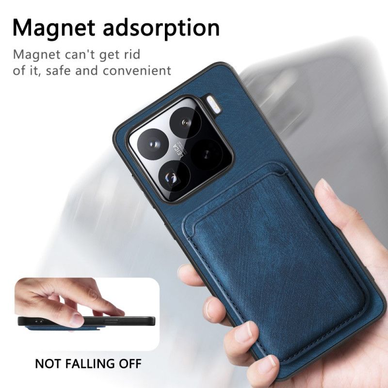 Flip Cover Xiaomi 15 Retro Med Aftagelig Kortholder