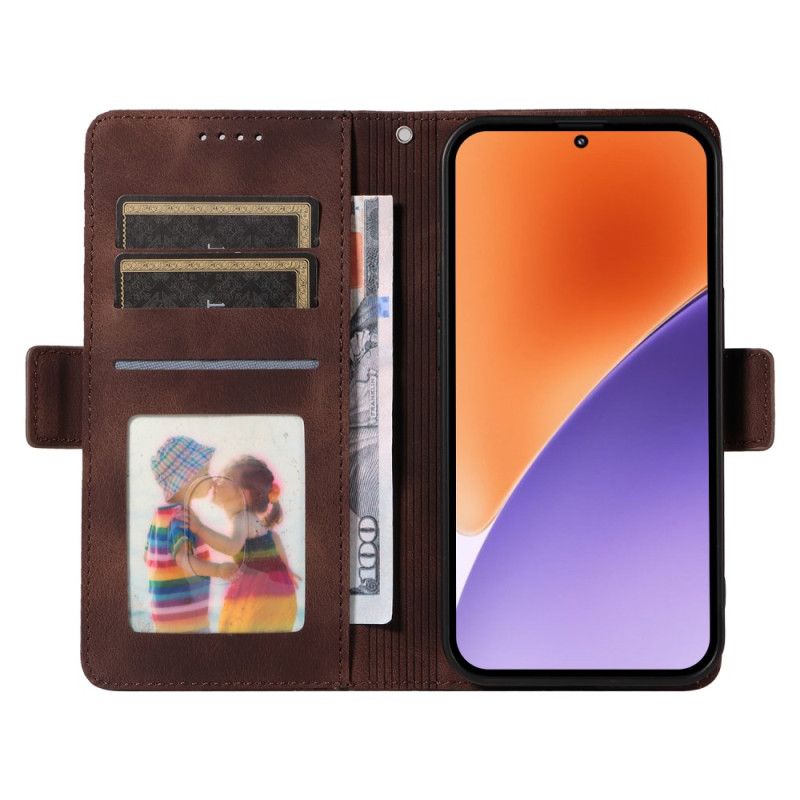 Flip Cover Xiaomi 15 Stjernemønster