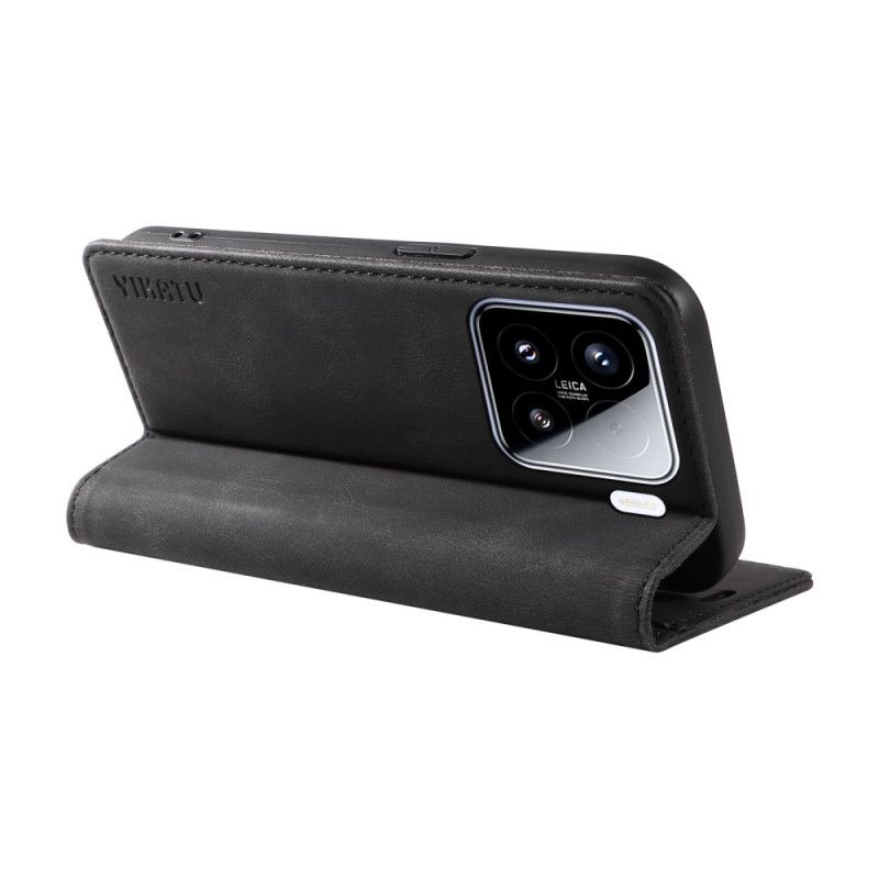 Flip Cover Xiaomi 15 Yikatu Ruskindseffekt