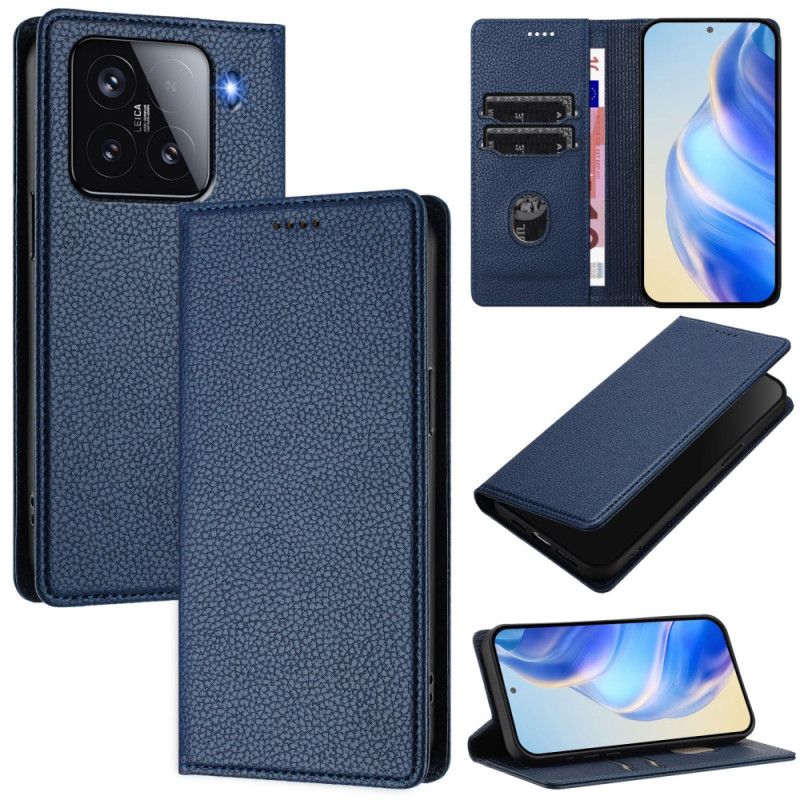 Læder Cover Xiaomi 15 Rfid-blokerende Lædereffekt