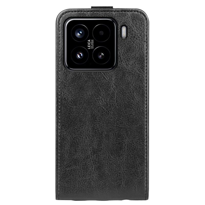 Læder Cover Xiaomi 15 Telefon Etui Lodret Flipcover