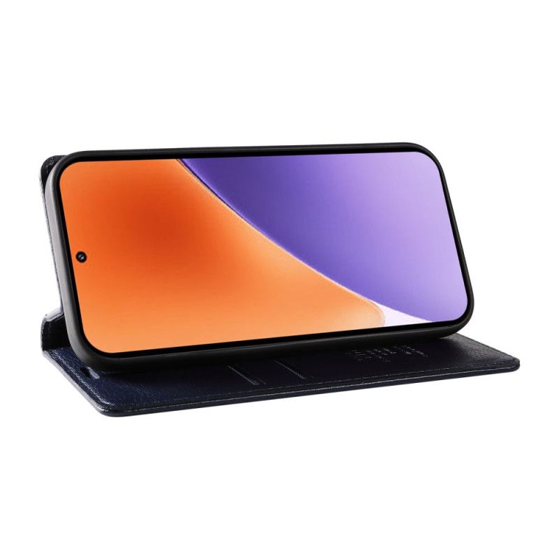 Læder Cover Xiaomi 15 Yikatu Vintage Stil