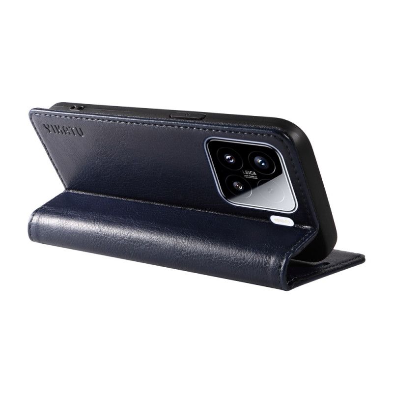 Læder Cover Xiaomi 15 Yikatu Vintage Stil
